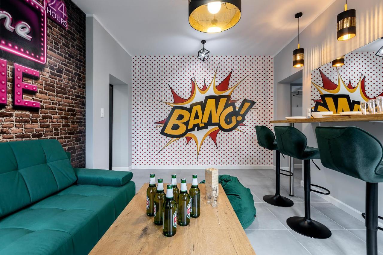 #Partyhouse Poznan Wildaアパートメント エクステリア 写真